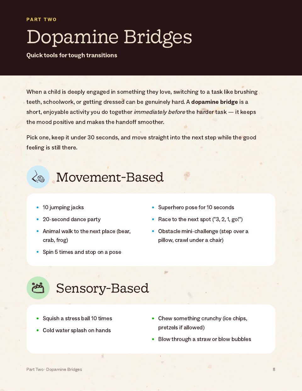 The Dopamine Toolkit page 8